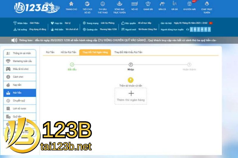 Rút Tiền Tai123b Nhanh Chóng Với Sự Liên Kết Ngân Hàng