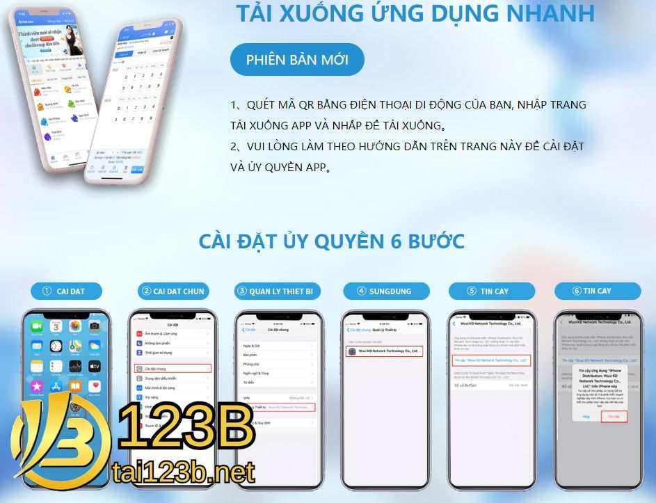 Tải App Tai123b Về Điện Thoại Đơn Giản, Nhanh Chóng